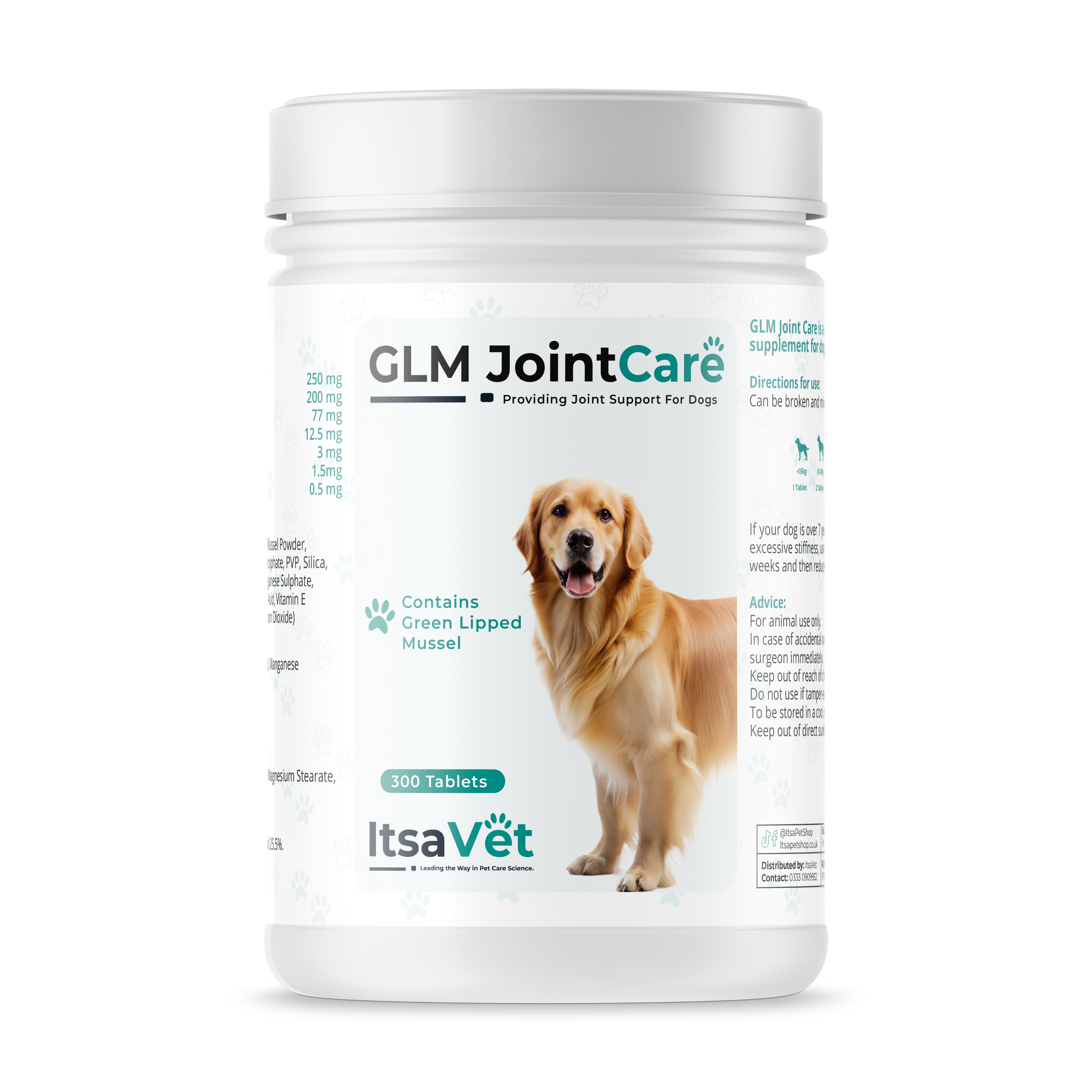 ItsaVet Joint Care with Green Lipped Mussel for Dogs