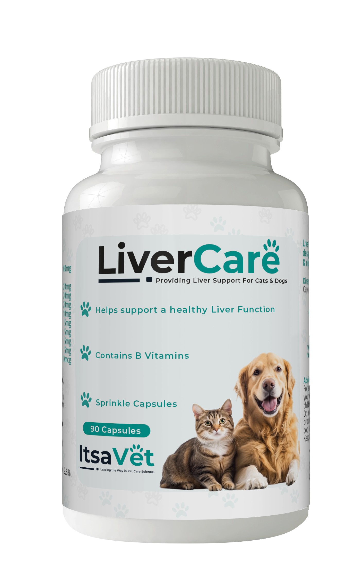 ItsaVet Liver Care Capsules for Dogs & Cats